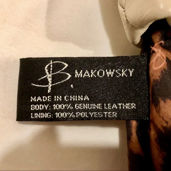 NWOT B. Makowski Ivory Sadie Tassel Shoulder Bag - Picture 12 of 13